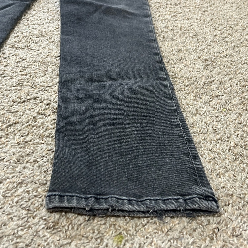 Free People Low Maintenance Mid-Rise Crop Boot Jean Black Size 29 Women's Cotton - Picture 5 of 11